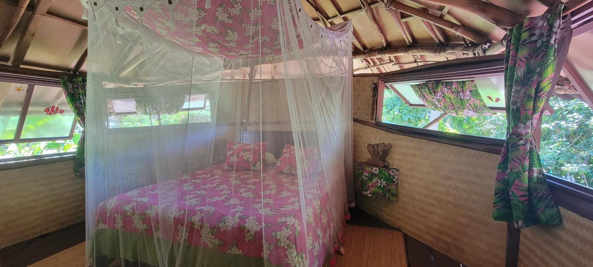 Location " La Pirogue " Maison D'Hotes A Moorea Хаапити Экстерьер фото