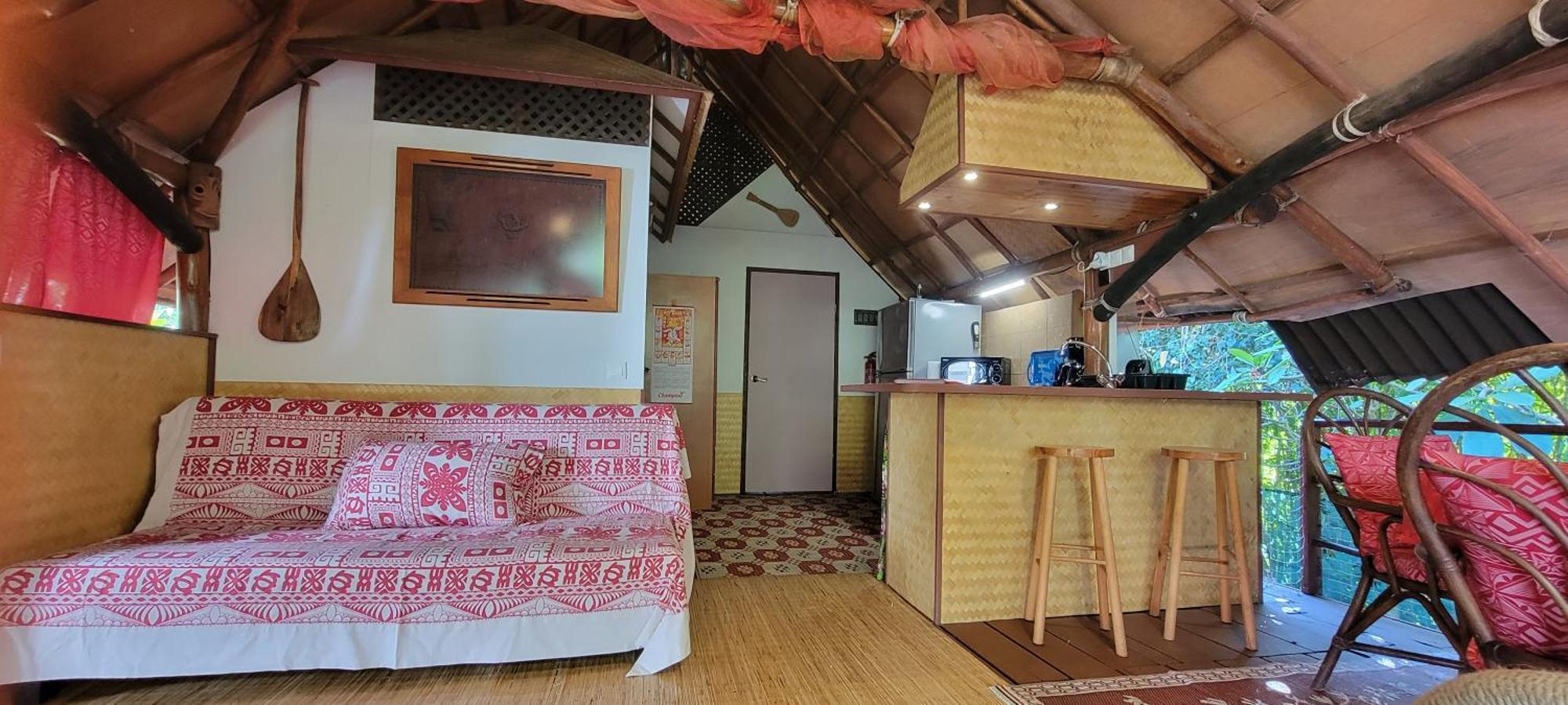 Location " La Pirogue " Maison D'Hotes A Moorea Хаапити Экстерьер фото