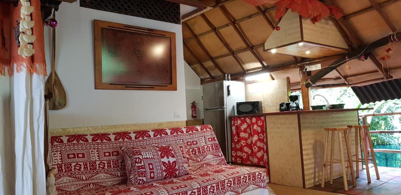 Location " La Pirogue " Maison D'Hotes A Moorea Хаапити Экстерьер фото